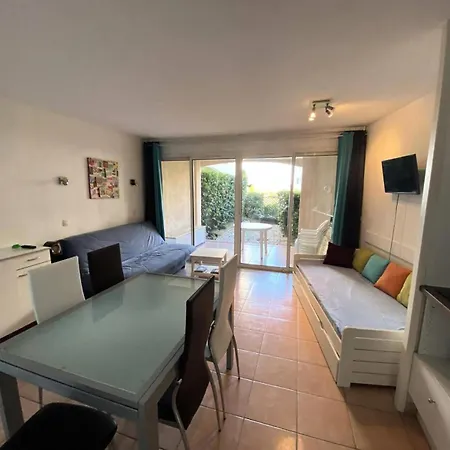 Apartment Rivages - Agreable 2 Pieces Dans Domaine Arbore En Front De Avec Piscine Mae-8054 *